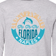 thumbnail image 4 of Inktastic Naples Florida Beach Vacation Long Sleeve Youth T-Shirt, 4 of 5