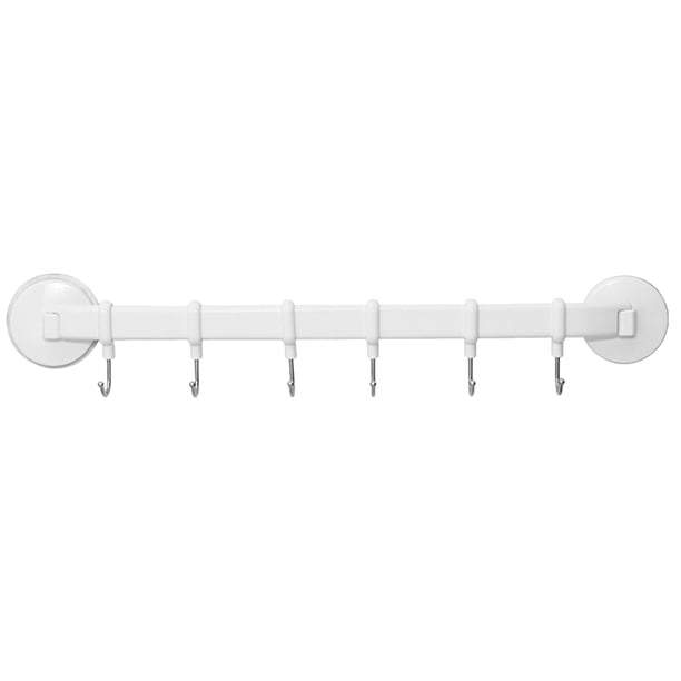 Gancho de almacenamiento de pared con ventosa para el hogar, ganchos colgantes, estante para guardar utensilios de cocina