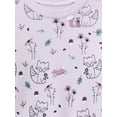 thumbnail image 2 of Garanimals Baby Girls Printed Fleece Sweatshirt with Long Sleeves, Sizes 6-24 Months, 2 of 3