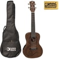 thumbnail image 1 of Luna Mahogany Series Maluhia Peace Acoustic-Electric Concert Ukulele W/Gigbag & PC, UKE MALU EL PC, 1 of 13