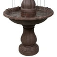 thumbnail image 7 of Sunnydaze Curved Plinth Traditional Polyresin Outdoor Water Fountain, 7 of 7