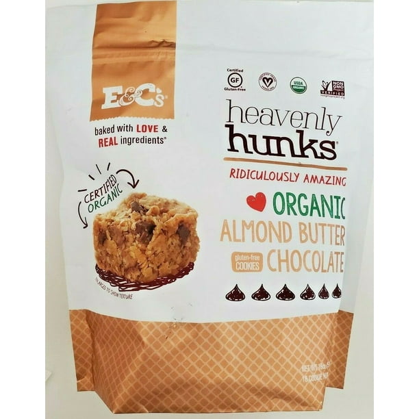 E&C's Snacks Heavenly Hunks Organic Almond Butter Chocolate (18oz ...