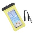 thumbnail image 1 of Bolsa Impermeable Inflable Amonsee para Teléfono Móvil Doble Capa Amarillo, 1 of 8