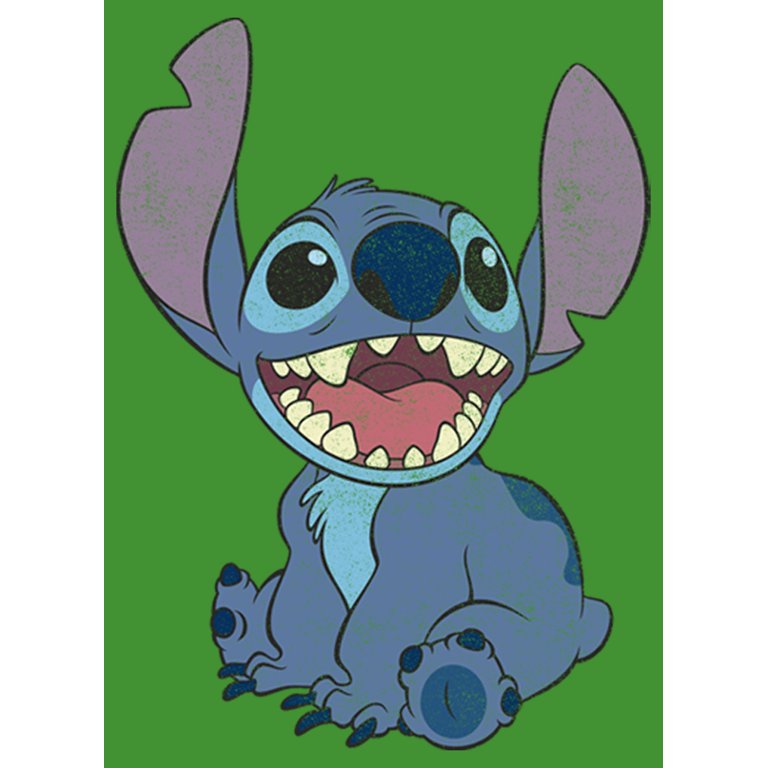 Stitch Sitting ~ Cute!