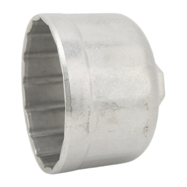 Llave para filtro de aceite, 86 mm/3,39 pulgadas, llave para filtro de aceite, dado para filtro de combustible, herramienta para quitar el filtro de aceite, resistente y robusta