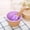 Purple#10562🌈, variant on Ice Cream Bowl Spoon Set | Reusable Plastic Dessert Cups with Matching Spoons, Vibrant Colors, Stackable Design, 3.85" Wide, Ideal for Parties & Everyday Use