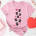 thumbnail image 4 of Hrsba Shirts for Women,Ladies Short Sleeve Crewneck Pullover Print Casual Summer Blouse Tops, 4 of 4