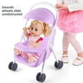 thumbnail image 3 of 160-Sound Interactive Baby Doll with Feeding & Potty Functions, Plus Sturdy Pink Plastic Play – Educational Pretend Play Set for Toddlers 0-3, Perfect Girls' Gift with 3 Bonus Accessories, 3 of 5