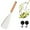 1PC-White, variant on Yippzo Cooking Spoonula, Multi Cooking Spoon for Nonstick Cookwares, Kitchen 3 In 1 Spatula Spoons Silicone Heat Resistant for Mixing, Scoop, Scrape