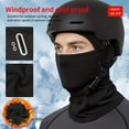 thumbnail image 4 of Unisex Winter Outdoor Thermal Cycling Ski Hood Bike Motorcycle Liner Full-Face Windproof Cold-Weather Mask Outdoor Face Cover Neck Warmer Upgraded Version with Eyeglass Holes Hat for Outdoor Cycling, 4 of 17