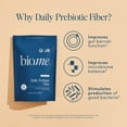 thumbnail image 3 of Bio.me Daily Prebiotic Fiber Supplement for Digestive Health, Unflavored – 20 Servings of Fiber Powder, 3 of 9