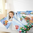 thumbnail image 4 of Manfei Lovely Santa Claus Bedding Comforter Set,Happy Christmas Twin Comforter Sets,Chic Xmas Tree Bedding Set For Children,Luxury Bedroom Decor Reversible,2-Piece, 4 of 8