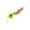 60g-Yellow green, variant on 2. Rubber Skirt Kabura Jigs Head 40g-100g Sliding Barbed Hook Artificial Fishing Lure Baits