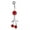 2, variant on Red Cherry Green Leaf Zirconia Glitter Belly Button Ring Body Piercing Jewelry-6