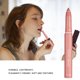 thumbnail image 3 of Lápiz labial mate 12 colores Nude Pink Red Lip Balm Lápiz labial sin alcohol, 3 of 6