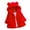 Red, variant on Diufon Toddler Baby Girls Fleece Coats Fall Winter Thickened Warm Hooded Jacket Tunic Outerwear with Pockets