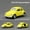 F-VW Beetle, variant on 1/43 Audi RS7 R8 RS5 Q7 Volkswagen T1 Bus Beetle Toy Car Model Diecast Metal Miniature Pull Back Collection Gift Children
