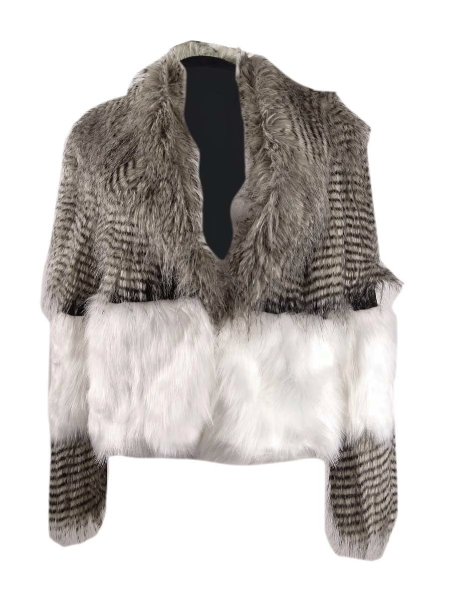 rachel zoe long plaid teddy coat