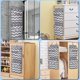 thumbnail image 4 of Organizador colgante sobre la puerta, bolsa de almacenamiento para el baño impermeable con almacenamiento de labios, armario de ropa, armario de almacenamiento de tela, 4 of 5