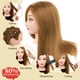 thumbnail image 5 of Cabeza de maniquí Neverland Beauty con 80% de cabello humano real de 26 pulgadas, 5 of 9
