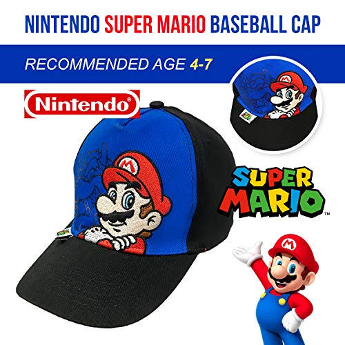Nintendo Super Mario Boys Baseball Cap 
