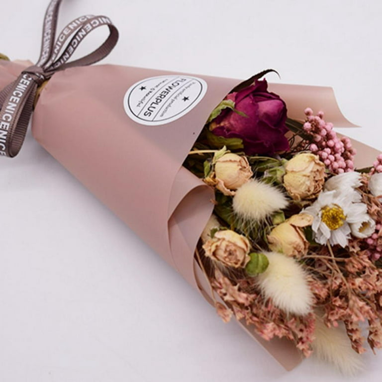 Mini Dried Flower Bouquet Gift Box Home Wedding Decoration