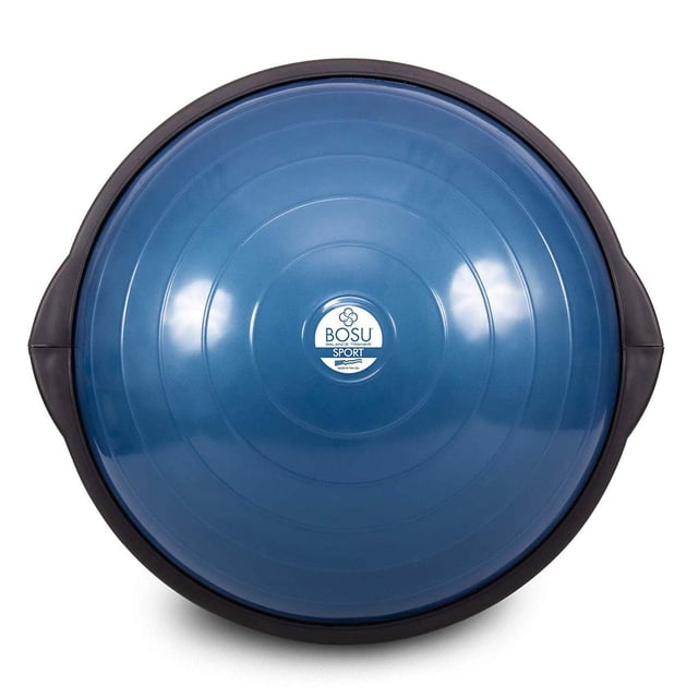 Pelota de Equilibrio BOSU 20" Entrenador Completo para Gimnasio en Casa Azul