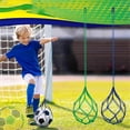 thumbnail image 3 of Green Football Ball Net Bag, Net Bag Football Training, Portable Ball Bag (Excluding Football), 3 of 5