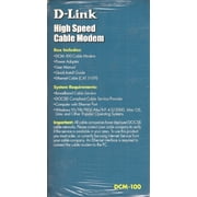 BNIB D-Link DCM-100 High Speed Cable Modem