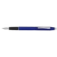 thumbnail image 1 of Cross Stylo à Bille Roulante Laque Bleue Classique du Siècle avec Embouts Chromés, 1 of 2