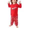 thumbnail image 1 of Kmbangi Parent-Child Xmas Nightclothes Round Neck Tops Tree Jogger Trousers, 1 of 9