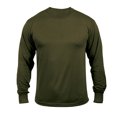 thumbnail image 1 of Rothco Moisture Wicking Long Sleeve T-Shirt - Olive Drab, 1 of 2