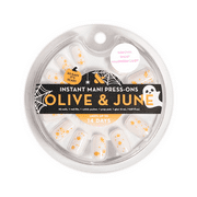 Olive & June Instant Mani Short Squoval Press-on Nails, Halloween Candy, 42 Pieces