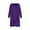 Z14Purple, variant on TOOYOU Girls Robesautumn And Winter Solid Color Cotton Girls Nightgown Homewear Pajamas For Children Pink Size 7-8 Years