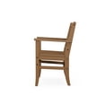 thumbnail image 2 of POLYWOOD Canyon 5-Piece Round Farmhouse Dining Set in Teak, 2 of 6