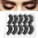 thumbnail image 4 of Pestañas postizas ANGGREK Juego de 5 pares Maquillaje Suave Largas para Mujeres y Niñas, 4 of 8