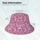 thumbnail image 3 of Fotbe Sweet Heart Sombrero Tipo Pescador con Estampado – Sombrero de Sol de Algodón de Moda para Playa, Golf, Pesca, 3 of 6