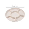 thumbnail image 3 of Yannianjz Snack Serving Tray, Divided Plastic Durable Fruit Box, Household Coffee Table Candy Storage Container for Dried Fruit, Melon, Snacks, 3 of 8