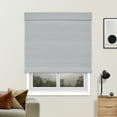 thumbnail image 2 of CHICOLOGY Roman Shades for Windows , Roman Shades , Window Treatments , Custom Roman Window Shades , Room Darkening Shades , Daily Grey (Light Filtering), 67.5 in x 48 in (W x H), 2 of 5