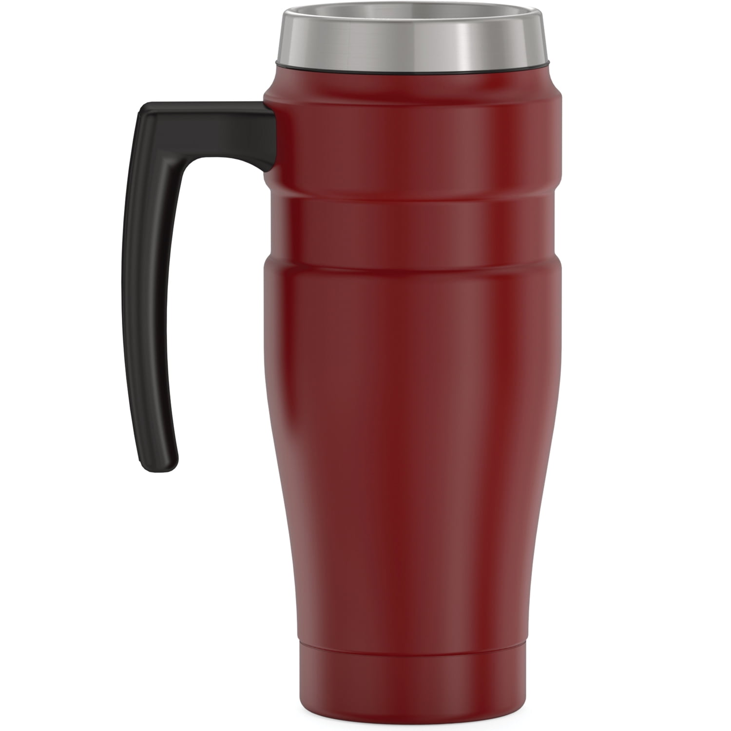 RED Thermos 400ml Stainless Steel Outer Plastic Inner Travel Tumbler 