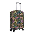 thumbnail image 3 of Daiia Snake And Flower Luggage Cover, Thickened Washable Travel Luggage Covers, Elastic Unique Baggage Covers for 18-20 inch Luggage-X-Large, 3 of 9