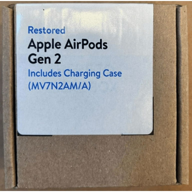Restored Apple Airpods (2nd Generation) with Charging Case Restored Apple Airpods (2nd Generation) with Charging Case