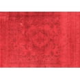 thumbnail image 1 of Ahgly Company Indoor Rectangle Oriental Red Industrial Area Rugs, 2' x 4', 1 of 4