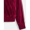 thumbnail image 3 of Athletic Works Girls Active Velour Track Jacket, Sizes 4-18, 3 of 3