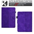 thumbnail image 5 of Luxury Flip Case for Kindle Paperwhite 5 (11th Generation) 2021, PU Leather Smart Auto Wake/Sleep Magnetic Case with Kickstand Card Slots Soft Silicone Shockproof Protective Phone Cover,Purple, 5 of 10