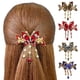 thumbnail image 2 of Pinza para el pelo con forma de mariposa y cadena de borlas, antideslizante, con brillantes diamantes de imitación, herramienta para peinar el cabello, accesorio para el cabello, 2 of 8