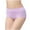 Purple, variant on Iyufng Plus Size Panties for Women,Women's Panties Womens Sexy Solid Color Mid-waist Sexy Seamless Cotton Briefs,Womens Panties