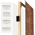 thumbnail image 4 of Red Lantern 6 ft. Tall Klimt Canvas Folding Screen - Tannenwald/Farm Garden, 4 of 5