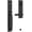 Satin Black, variant on Baldwin 85317190RENT Gramercy Knurled Right Handed One Piece Single Cylinder Keyed Entry