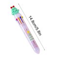 thumbnail image 3 of AYktou Christmas Decorations,Christmas Gifts,Christmas Ornaments,10 Color Christmas Ballpoint Pen Push Type Color Multifunction Marker 10 In 1 Multicolor Pen Christmas Gift 2ml Ballpoint Pen, 3 of 3